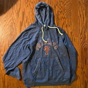 PHILLIES blue hoodie, super soft 47 brand size medium